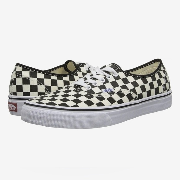 Vans Black and White Checkered Shoes - Picture 1 of 11